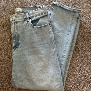 Abercrombie & Fitch Light Blue Straight Men's Jeans
